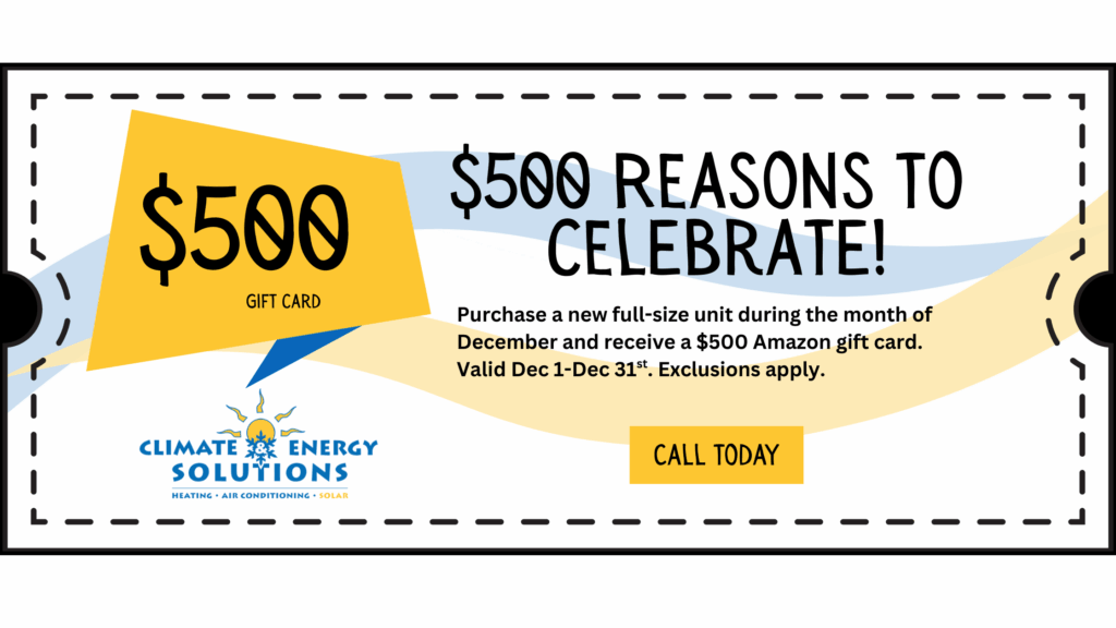 HVAC Promotions In Chico, CA 4 500 GC CE