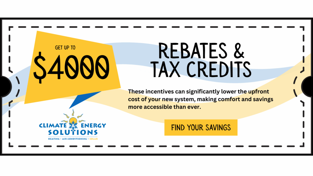 HVAC Promotions In Chico, CA 3 Rebates CE
